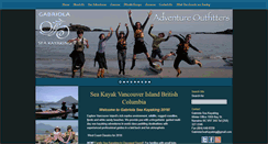 Desktop Screenshot of kayaktoursbc.com
